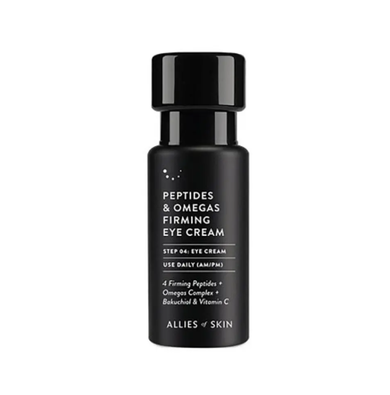 Allies of Skin – Peptides & Omegas Firming Eye Cream – Крем зміцнюючий для шкіри навколо очей з пептидами та омега-комплексом 15 мл