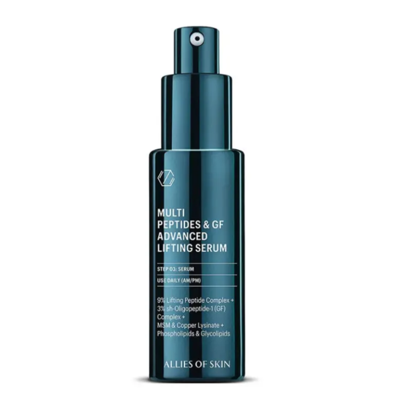 Allies of Skin – Multi Peptides & GF Advanced Lifting Serum – Сироватка мультипептидна з ефектом ліфтингу 7 мл