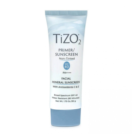 TiZO – 2 Facial Primer/Sunscreen Non-tinted SPF 40 PA++++ – Крем/праймер мінеральний сонцезахисний без відтінку 50 мл