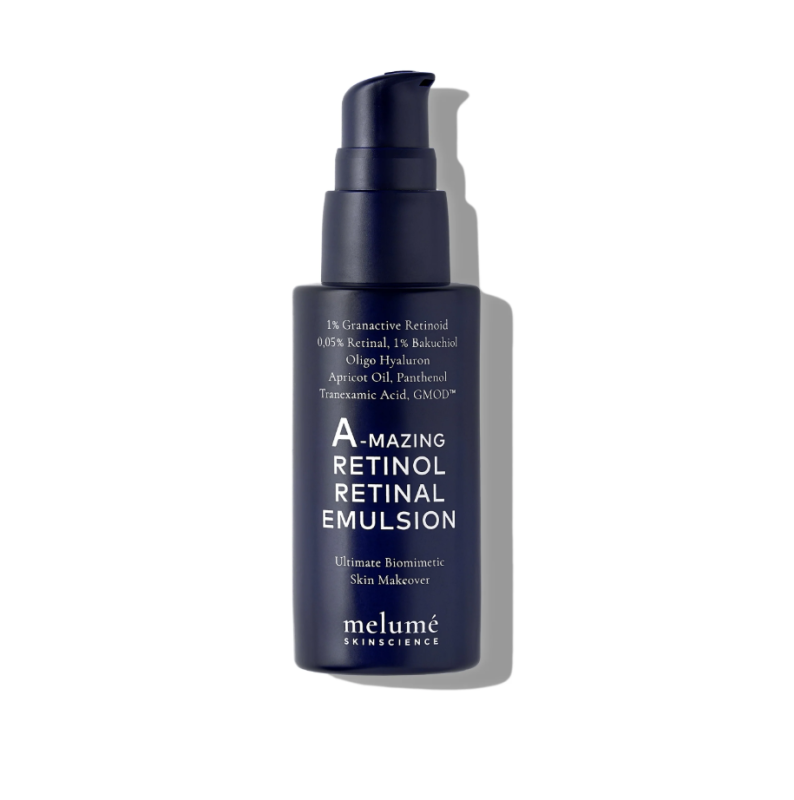 Melume – A-mazing Retinol Retinal Micro Emulsion – Нічна мікроемульсія з ретиноїдом і ретиналем 30 мл