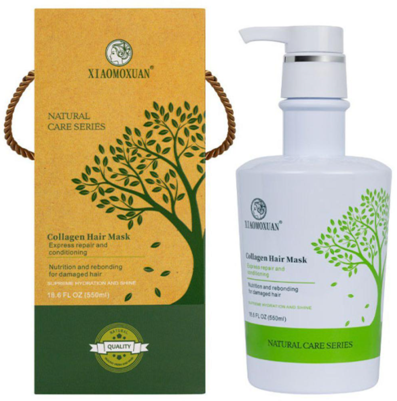 Xiaomoxuan – Collagen Hair Mask – Маска – бальзам з колагеном для живлення і відновлення волосся 550 мл