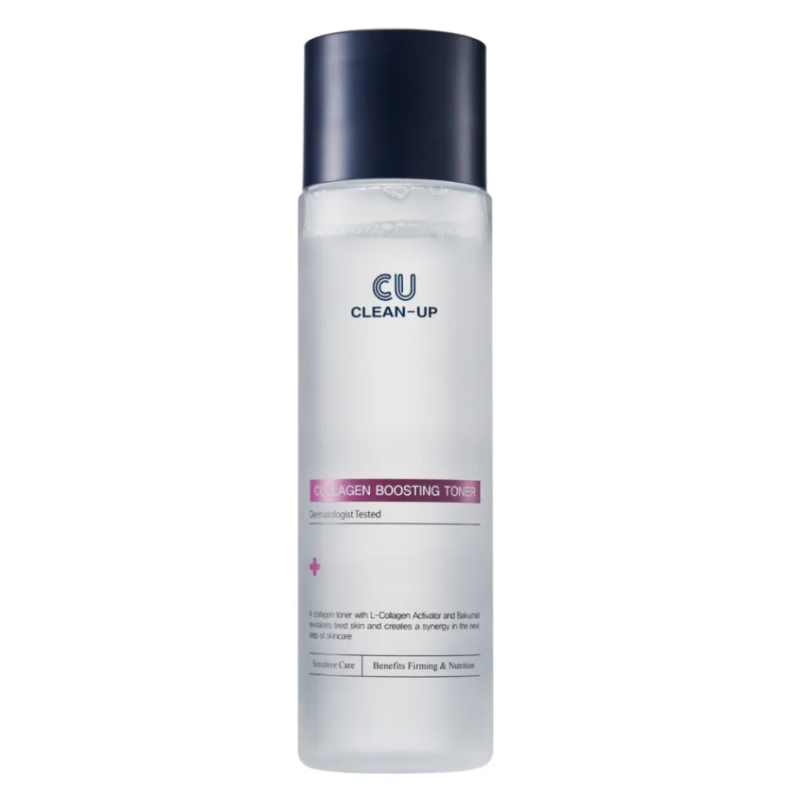CU Skin – Clean-Up Collagen Boosting Toner – Тонер для покращення пружності 200 мл