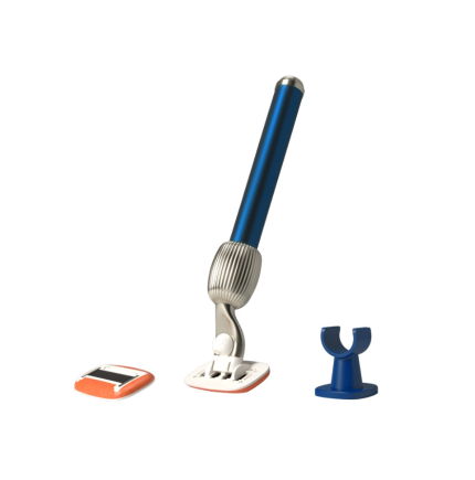 Fler – The Razor Starter Set Midnight Classy and magnetic – Стартовий набір засобів для гоління Північ – вишуканий та магнетичний