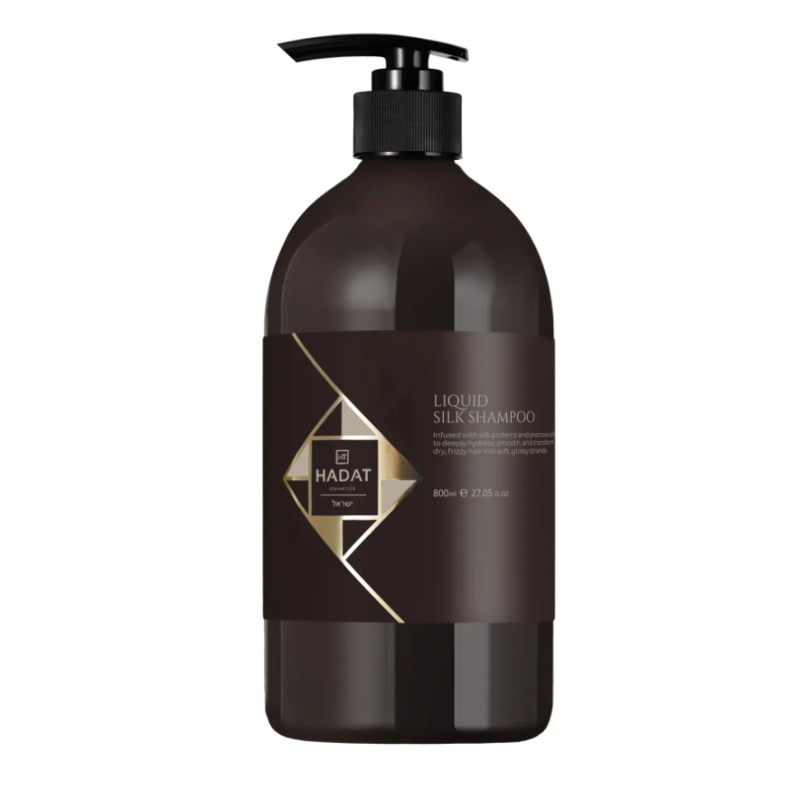 Hadat Cosmetics – Liquid Silk Shampoo – Шампунь для Відновлення Волосся “Рідкий Шовк” 800 мл