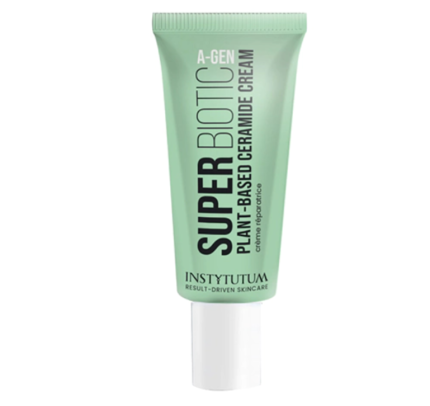 Instytutum SuperBiotic Plant-Based Ceramide Cream Travel Size - Восстановительный крем с керамидами и комплексом пре- и пробиотиков 15 мл
