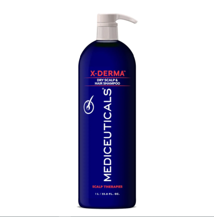 Mediceuticals – X-Derma – Відлущуючий шампунь проти сухості та свербежу шкіри голови 1000 мл