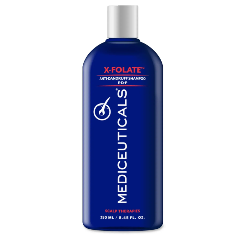 Mediceuticals – X-Folate Shampoo – Шампунь проти лупи, себорейного дерматиту та різних проблем шкіри голови 250 мл