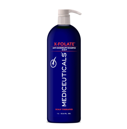 Mediceuticals – X-Folate Shampoo – Шампунь проти лупи, себорейного дерматиту та різних проблем шкіри голови 1000 мл