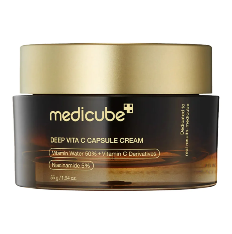 Medicube – Deep Vita C Capsule Cream – Освітлювальний капсульний крем з вітаміном С 55 мл