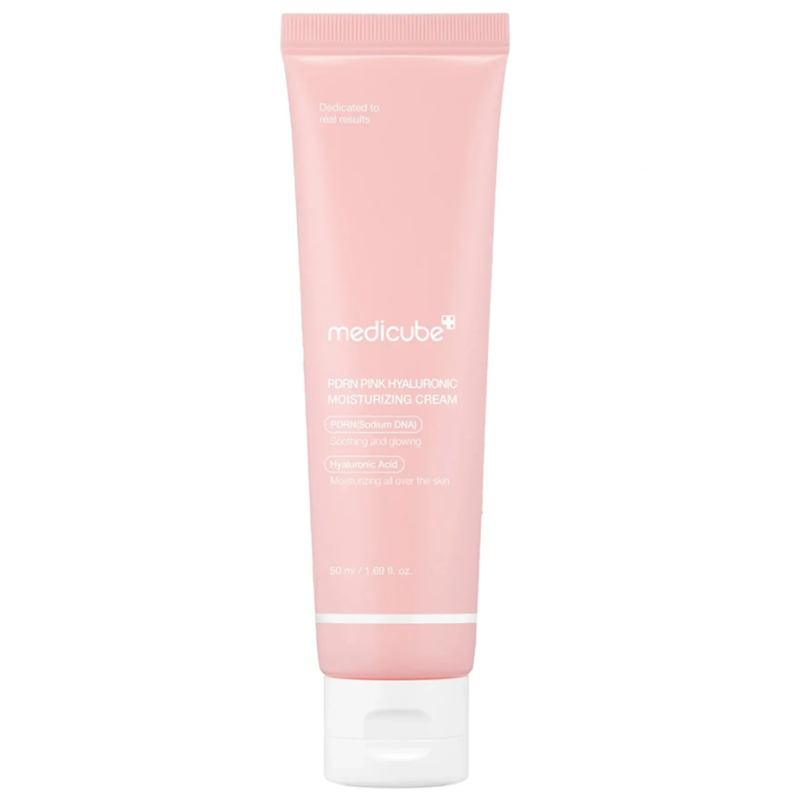 Medicube – PDRN Pink Hyaluronic Moisturizing Cream – Зволожувальний крем з полінуклеотидами та гіалуроновою кислотою 50 мл