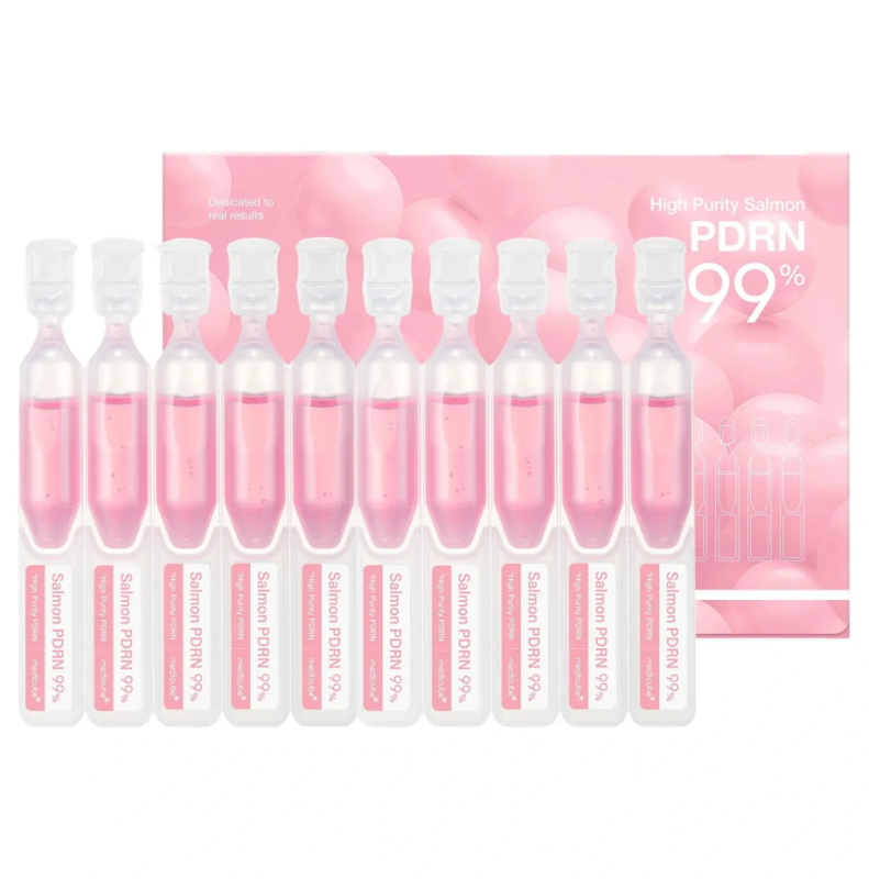 Medicube – PDRN Pink One Day Serum – Зволожувальна сироватка з полінуклеотидами та колагеном для сяйва шкіри 10 шт