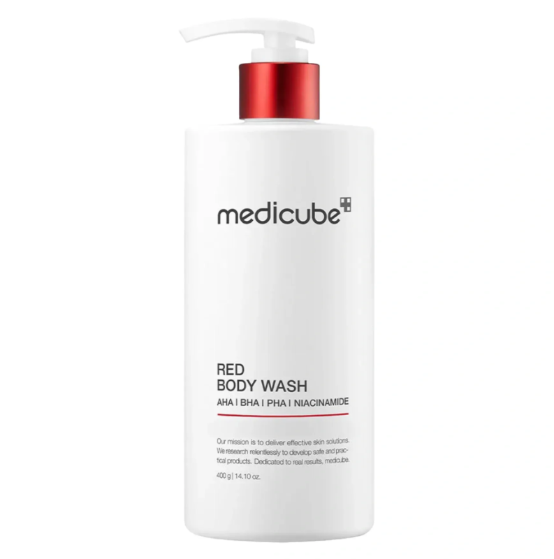 Medicube – Red Acne Body Wash – Протизапальний гель для душу з кислотами 400 г