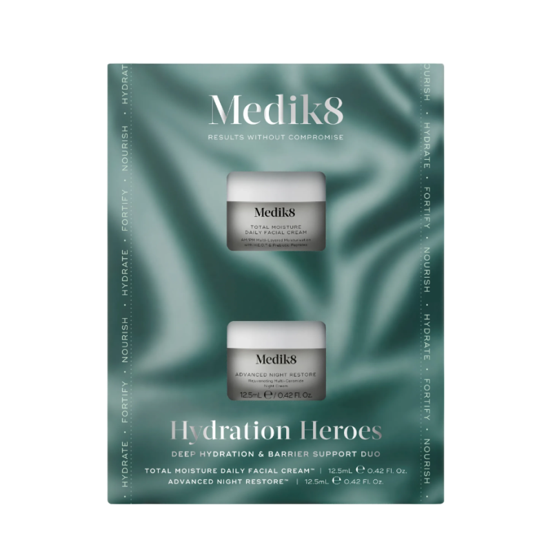 Medik8 – Hydration Heroes Kit – Набір Кремів для глибокого зволоження та підтримки захисного бар’єра шкіри