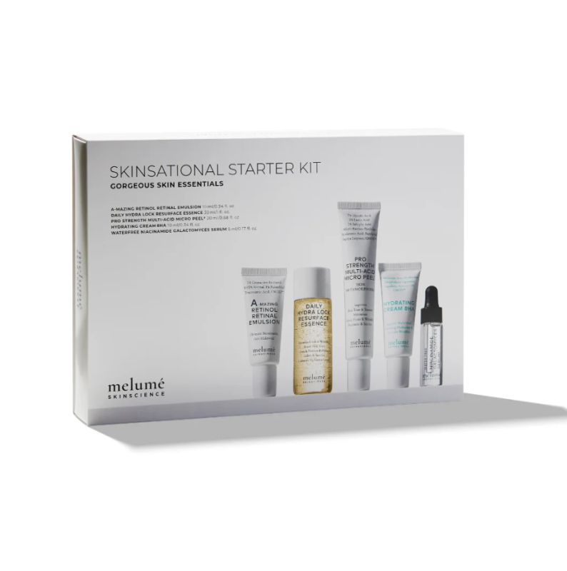 Melume – Skinsational Starter Kit – Набір з 5 мініатюрами “Знайомство”