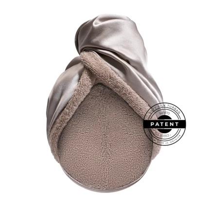 MON MOU – Soft Silk Turban – Рушник-тюрбан з натурального шовку