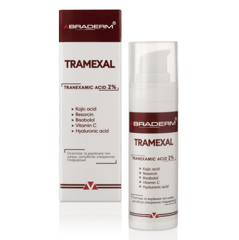 Braderm – Tramexal Cream – Освітлюючий крем проти пігментації 30 мл