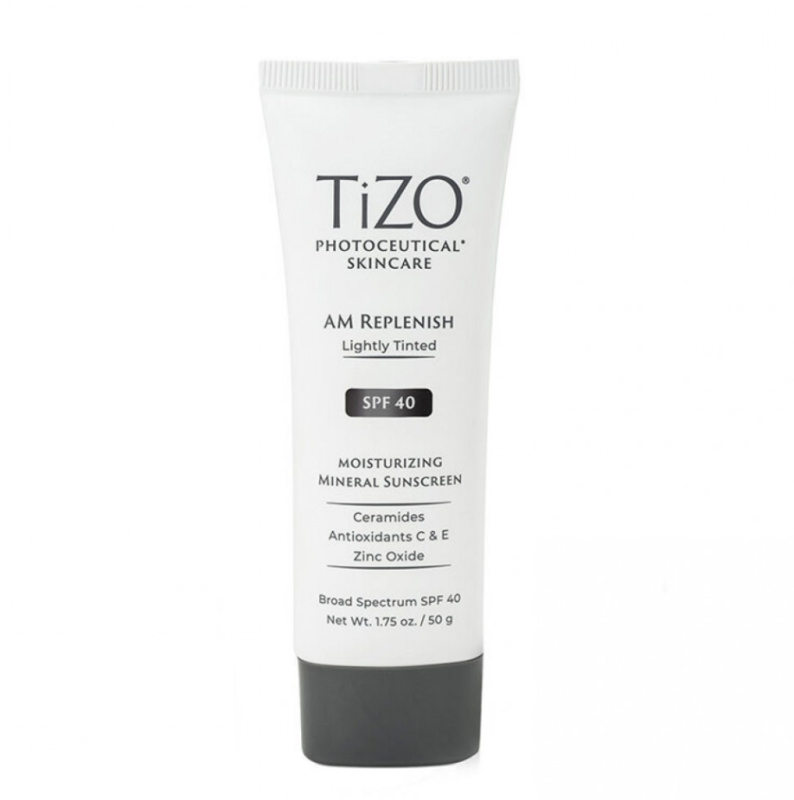 TiZO – Photoceutical Skincare AM Replenish Lightly Tinted SPF 40 – Денний живильний крем з легким відтінком 50 мл