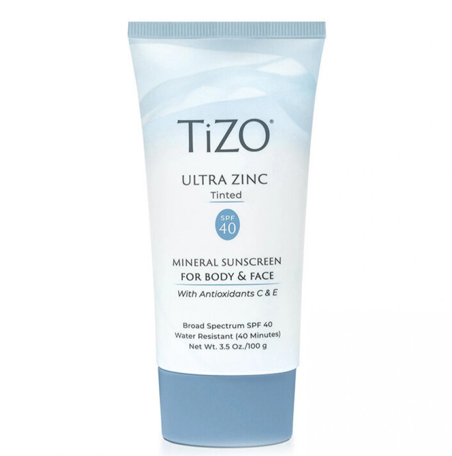TiZO - Ultra Zinc Body & Face Tinted SPF 401 TiZO – Ultra Zinc Body & Face Tinted SPF 40 – Мінеральний сонцезахисний крем для обличчя та тіла тонуючий 100 мл