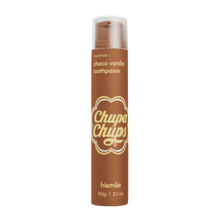 Hismile – Chupa Chups Choco Vanilla Toothpaste – Зубна паста зі шоколадно-ванільним смаком 60 г