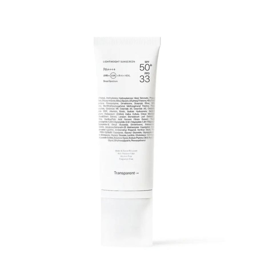 Transparent Lab – Lightweight Sunscreen SPF50+ – Легкий сонцезахисний крем SPF50+1 Transparent Lab – Lightweight Sunscreen SPF50+ – Легкий сонцезахисний крем SPF50+ 100 мл
