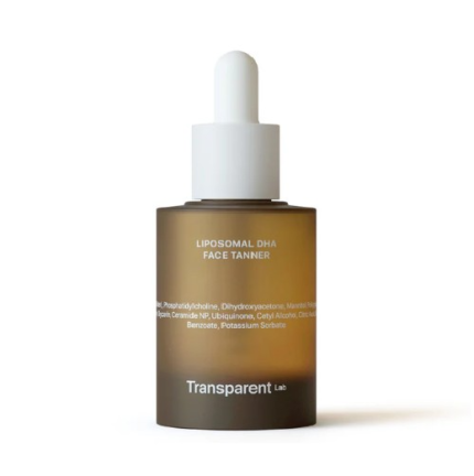 Transparent Lab – Liposomal DHA Face Tanner – Краплі-автозасмага для обличчя 30 мл