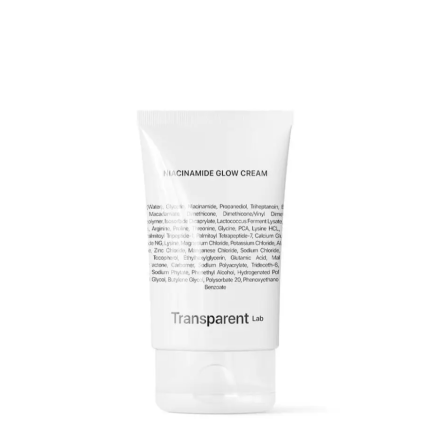 Transparent Lab – Niacinamide Glow Cream – Освітлюючий крем для обличчя 50 мл
