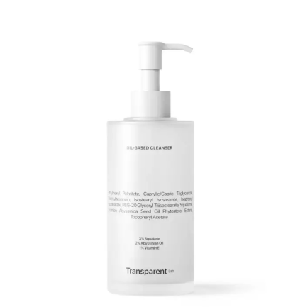 Transparent Lab – Oil Based Cleanser – Засіб для зняття макіяжу на масляній основі 200 мл