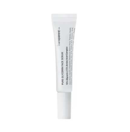 Transparent Lab – Pure Glycerin Face Serum – Увлажняющая сыворотка с глицерином 15 мл