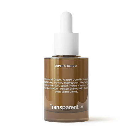 Transparent Lab – Super C Serum – Сироватка для тонких зморшок і пружної шкіри 30 мл