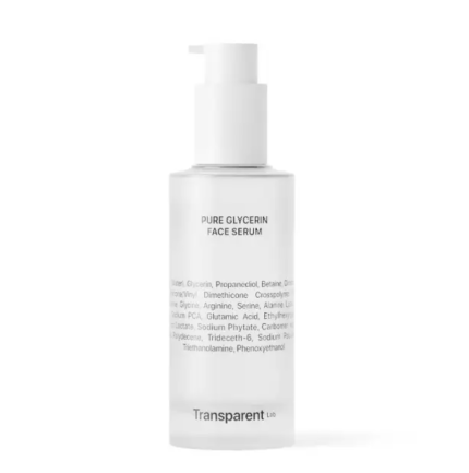 Transparent Lab – Pure Glycerin Face Serum – Зволожуюча сироватка з гліцерином 50 мл